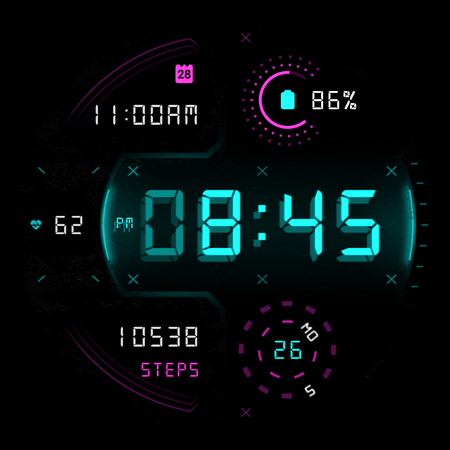 Cyber Digit - digital colorful screenshot 9