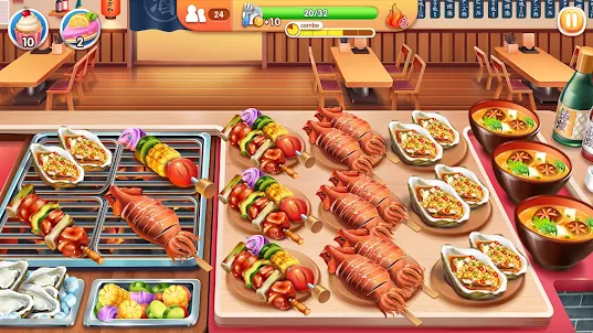 Mein Kochen: Restaurantspiel