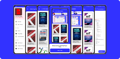 Android application C-PDF Book Reader - Online screenshort