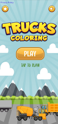 Trucks Coloring Pages Screen 2