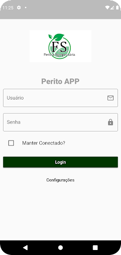 Android application PeritoAPP screenshort