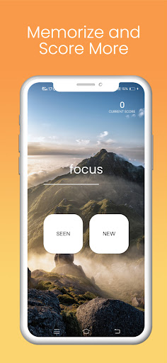 Verbal Memory Test Screen 3