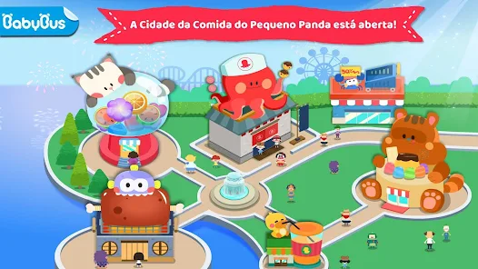 Jogo de Comida Infantil  Babybus Brasil 