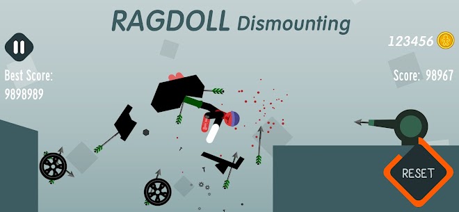 Ragdoll Dismounting v1.0.2 Mod Apk (Unlimited Coins/Unlock) Free For Android 2