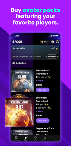 Screenshot of GameOn Live