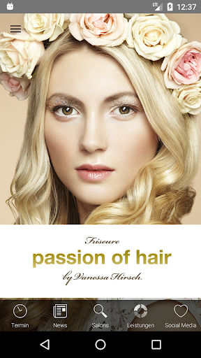 Android application Passion Of Hair screenshort