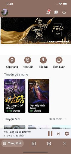 Audio Truyện 2020 - Tiên Hiệp, Ngôn Tình, Xuyên Không, Truyện Audio Mod APK Audio Truyện 2020 - Tiên Hiệp, Ngôn Tình, Xuyên Không, Truyện Audio Mod APK