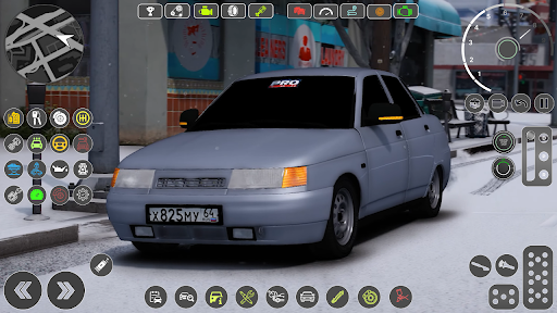 Android application Lada 2110 Special Unit Race screenshort