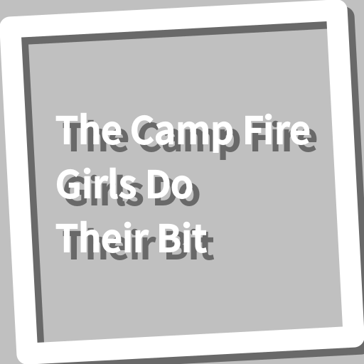 Book, The Camp Fire Girls Do T logo