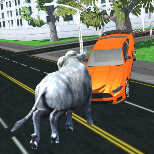 Angry Buffalo Attack Game 3D