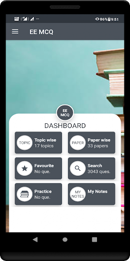 Android application Electrical MCQs Papers screenshort