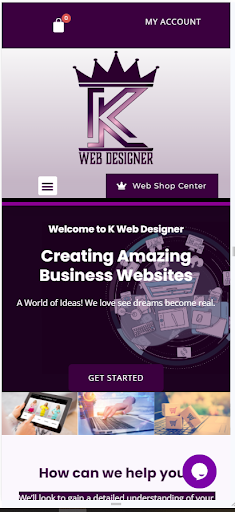 Android application KWeb Designer Marketing screenshort