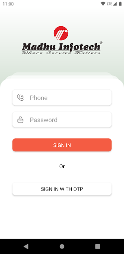 Android application MItech screenshort