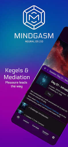 Mindgasm: Meditation & Kegels Screenshot 1 - AppWisp.com