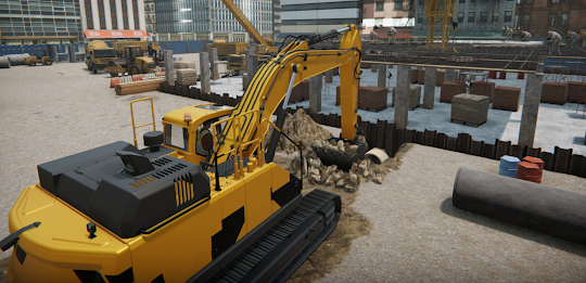 Excavator & Dozer Simulator 3D