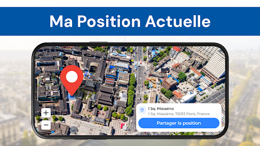 Carte en direct -Satellite GPS screenshot 6