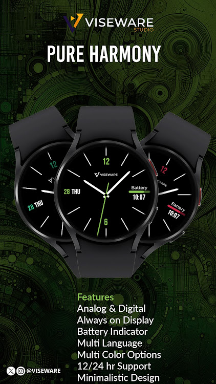 Pure Harmony: Watch Face - 1.0.0 - (Android)