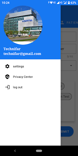HealthCare Monitor Screen 2
