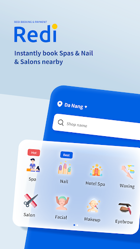 Android application Redi : Redi Booking & Payment screenshort
