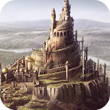 Fantasy Landcape Background icon