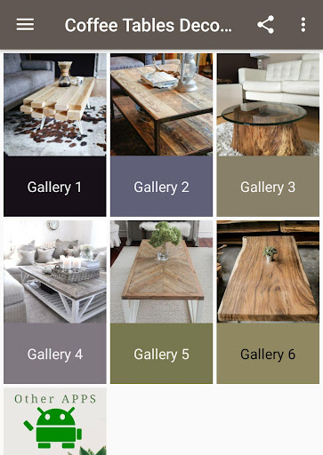 Android application Coffee Table Decor screenshort