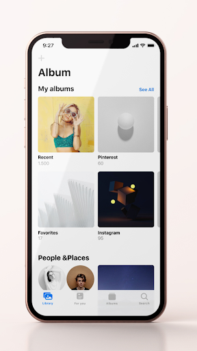 iPhoto - Gallery iOS Style Screen 2