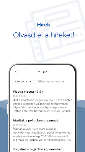 CityApp Tiszaújváros Screen 3