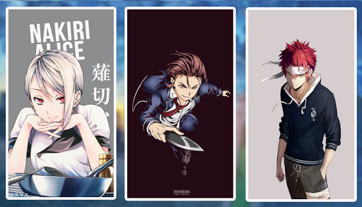 Food Wars HD Wallpaper Offline