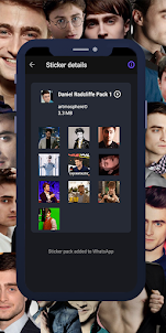 Daniel Radcliffe GIF WASticker
