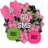 GO SMS THEME - Bow Glitz 4 icon