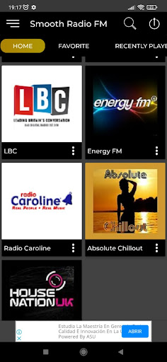 Smooth Radio Screen 3