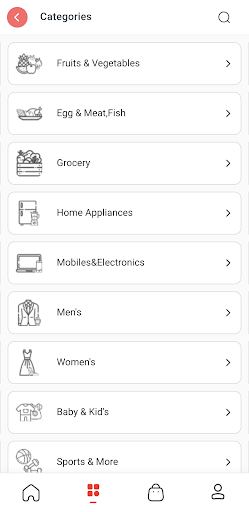 Odipappa Online Shopping App Screen 2