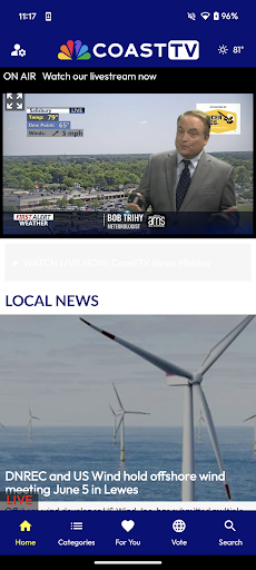 CoastTV News Screen 2