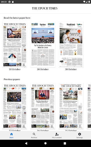 Epoch Times Print Edition Screen 3
