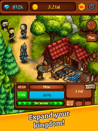 Kingdom: Idle Gold Tycoon - Simulation - games