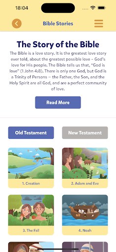 Catholic Bible Storybook Screen 2
