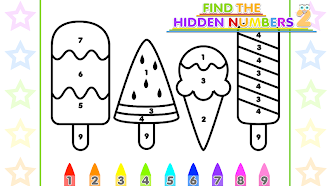 Game screenshot Find The Hidden Numbers 2 apk download