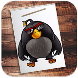 Learn How to Draw Angry Birds icon