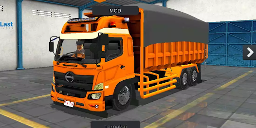 Screenshot 2 MOD BUSSID Truck Hino 500 700 android