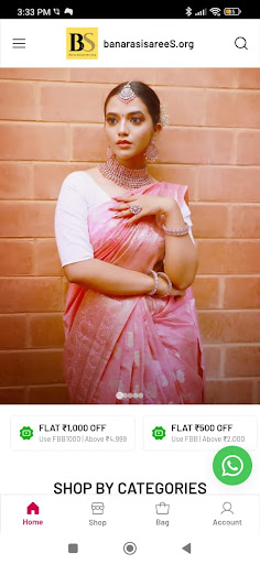 Banarasisarees.org Screen 2