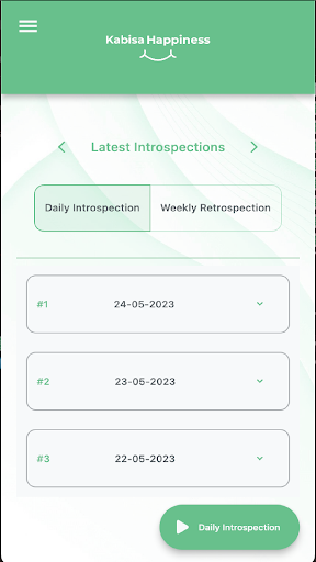 Android application Kabisa Happiness App screenshort