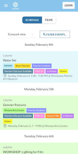 Frozen River Film Festival Screen 3