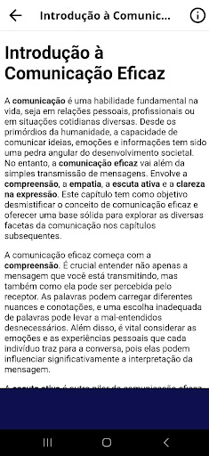 Android application Dicas Práticas de Comunicação screenshort