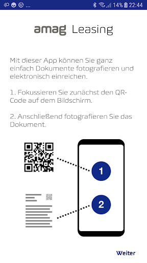 Android application AMAG LeaseSCAN screenshort