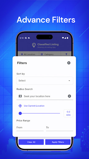 Classified Listing Screen 3