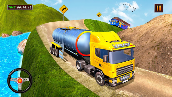 Offroad Oil Tanker Truck Games 3.5 APK screenshots 8