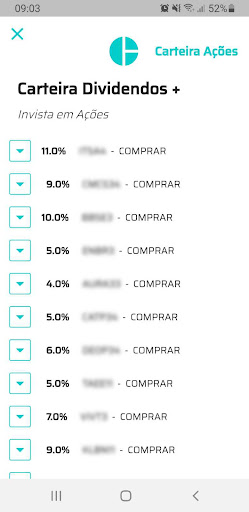 Android application Capitalizo Consultoria Finance screenshort