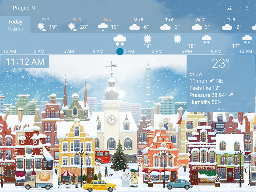 Awesome weather YoWindow + live weather wallpaper screenshots 10