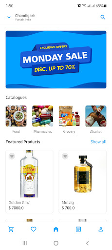 Android application AppsRhino Ecomm Customer screenshort