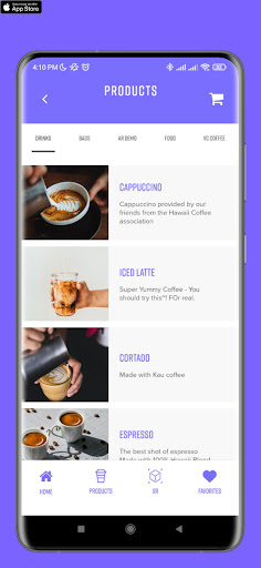 Pono Coffee Screen 3